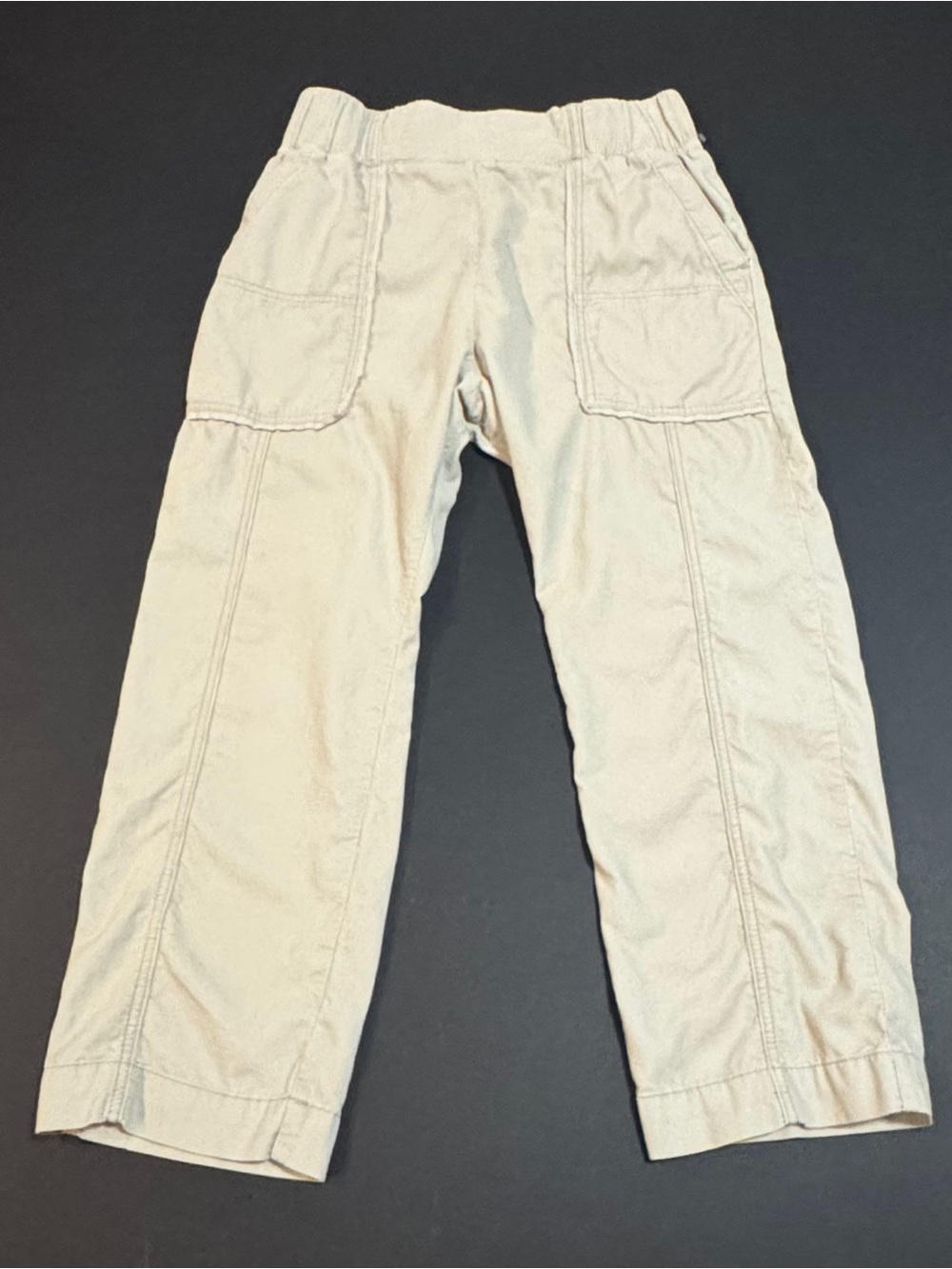 Anthropologie Women’s Cream, Utility, 90’s Streetwear Corduroy Pants. Sz. Medium